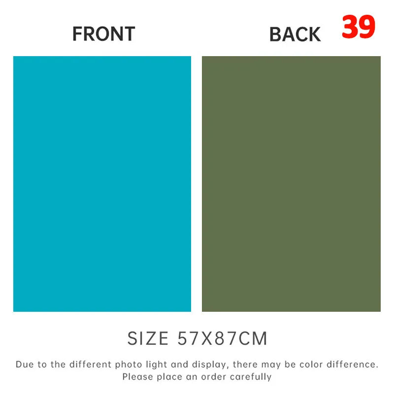 Photography Backdrops Wallpaper 57*87cm 2sides Solid Color Photo Background Props for Photo Studio Newborn Product Photograph