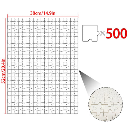Customized Wooden Puzzles,Wooden Frames in Multiple Color Sizes,Custom Graduation Photo Puzzles as Creative Gifts - 38x52cm 5