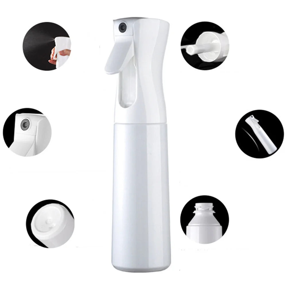 200/300/500ml High Pressure Spray Bottles Refillable Bottles Continuous Mist Watering Can Automatic Salon Barber Water Spraye