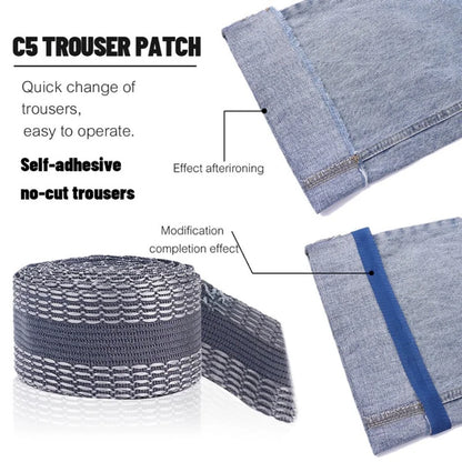 1-5M Self-Adhesive Pants Hem Paste Tape Trouser Edge Paste Iron-on Pant Shorten Repair Jean Hemming Tape For DIY Sewing Fabri