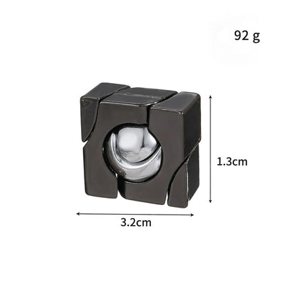 Lock Puzzles Classic IQ Metal Brain Teaser Magic Baffling Puzzles Game Toys For Children Adults Funny Gifts Metal Puzzle