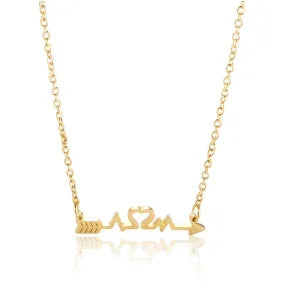 Stainless Steel Creative Steel Ball Chain Necklace - C35