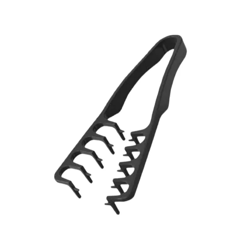 New Volumizing Wide-Tooth Hair Styling Comb Textured Styling Comb Korea Style Seam Covering Bangs Hair Combs For Men - black