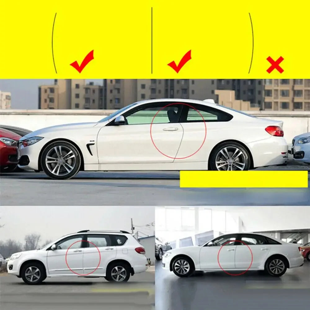 Car Stickers Door Edge Guards Trim Molding Protection Strip Scratch Protector Car Crash Barriers Door Guard Collision Univers