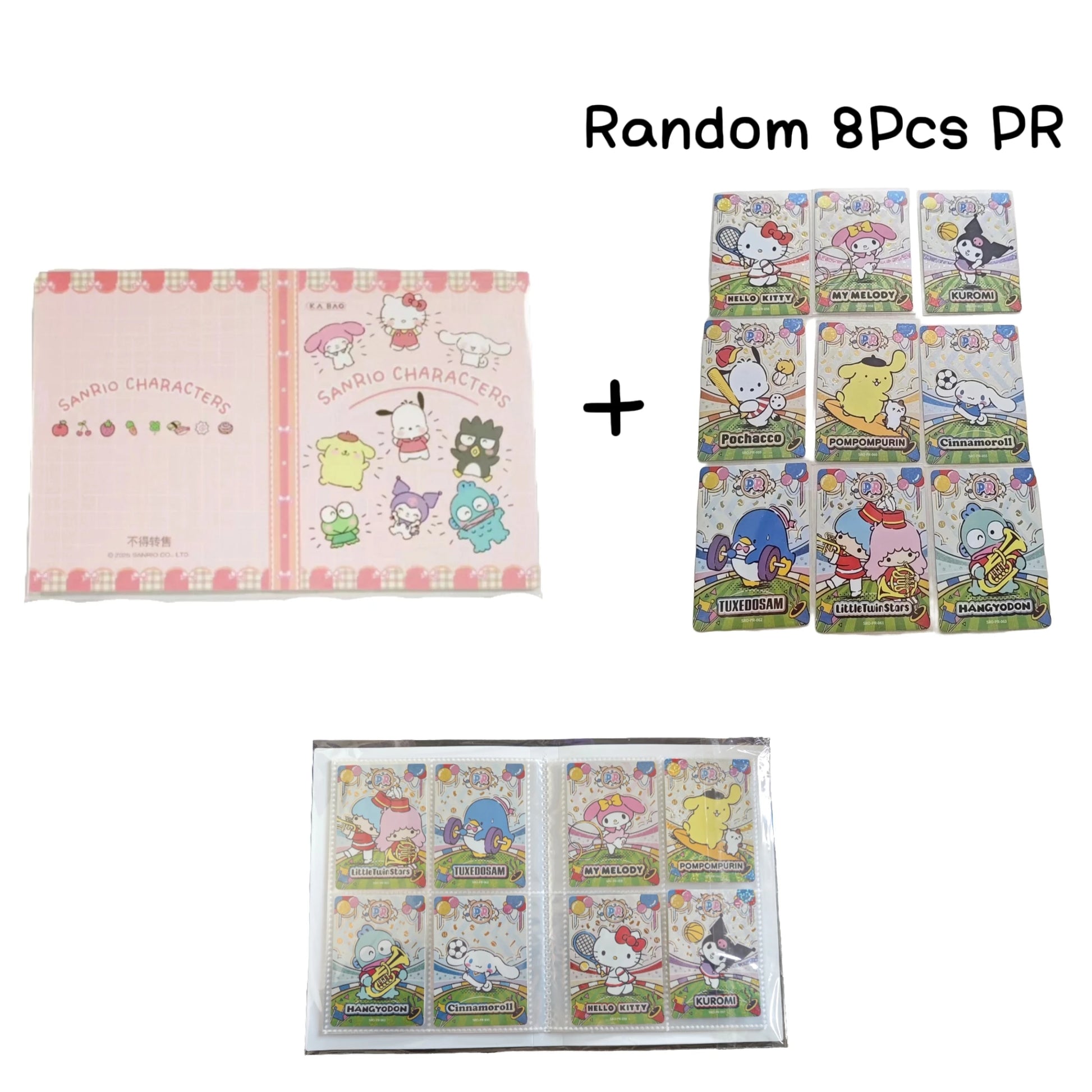Original Box Card Sanrio Cute Anime Genuine Authorization Party Plan Characters Kuromi Kitty Melody Collection Birthday Gift 