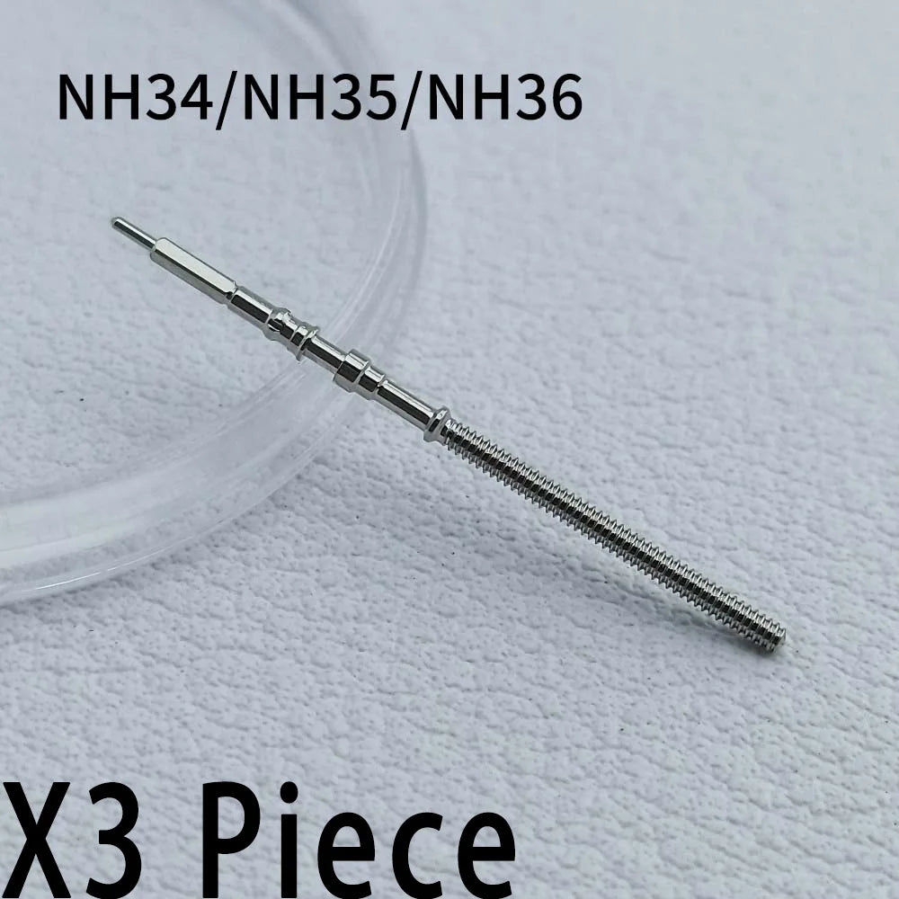 NH35 Stems 10Pcs/3Pcs Movement Watch Stem Crown Kit Watch Parts For NH34 NH35 NH36 VK63 Miyota8215 Stem Spare Parts