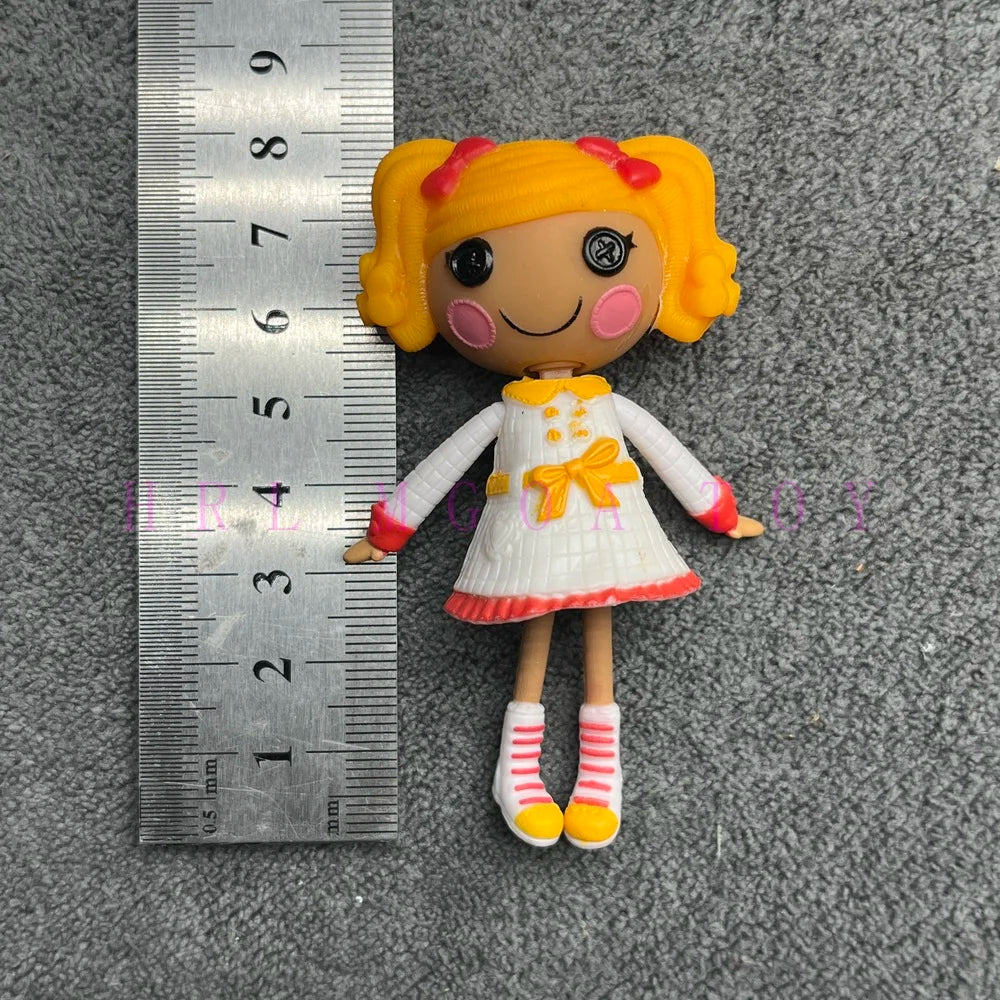 Original 8-10cm Lalaloopsy Little Sister Multi-style Dolls PVC Girls' Holiday Gift Collection Toys - A4-1PC