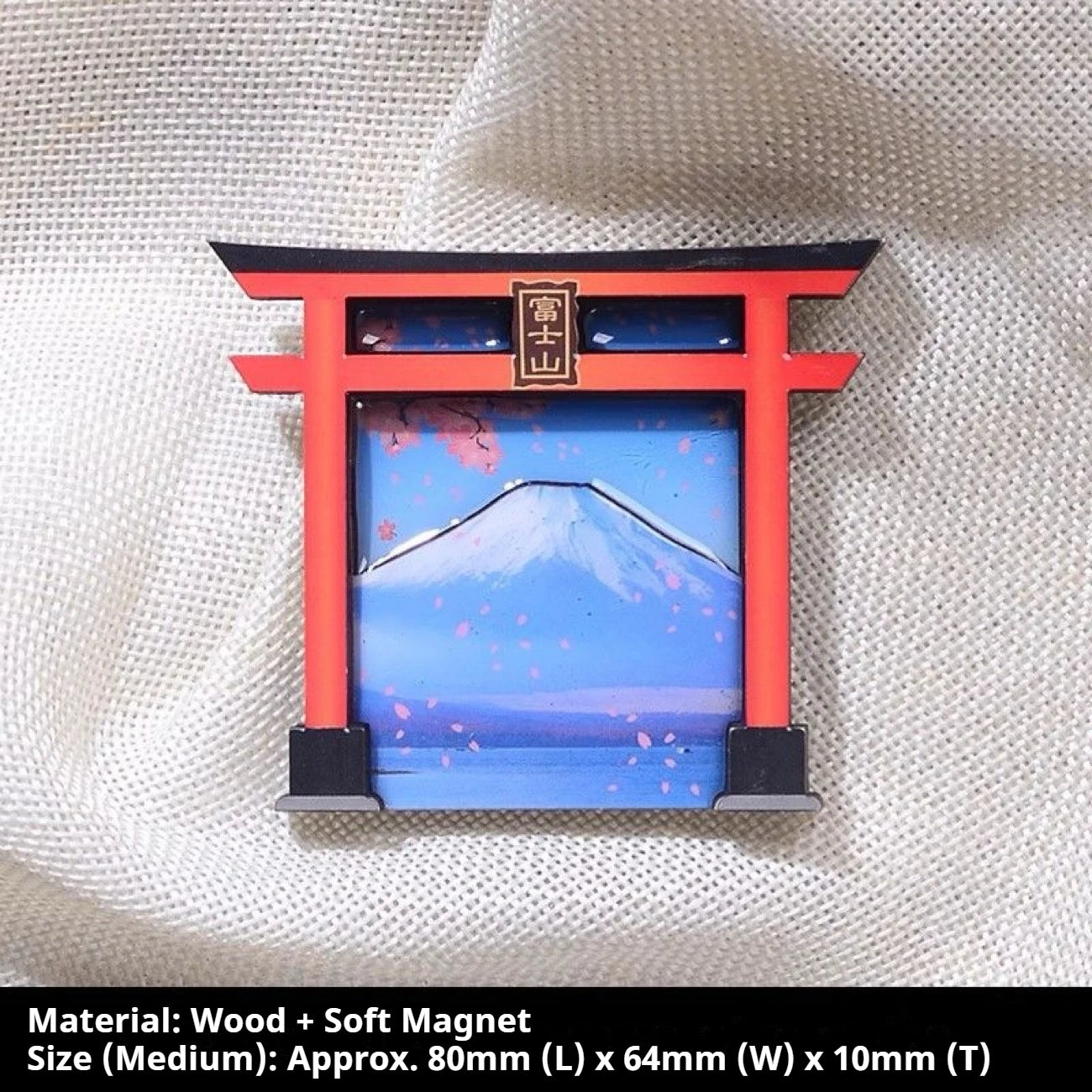 Japanese Travel Souvenir Fridge Magnet City Tourist Attraction Home Decor Basswood Resin Stickers Creative Gifts from Japan -