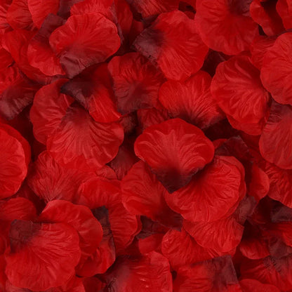 100-10000Pcs Top Colorful Artificial Fake Rose Petals Red White Gold Roses Petal Flowers Romantic Wedding Party Valentine Dec