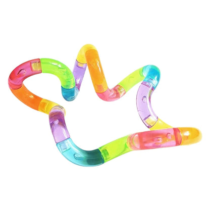 Tangle Fidget Gifts Ornament Color Transformation Toys Finger Rope Toys Creative Party Gifts Stress Relieving Tangle Rope - S