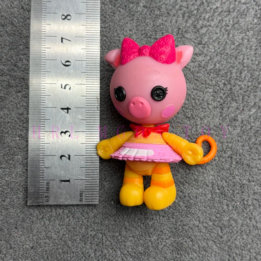 Original 8-10cm Can Choose Lalaloopsy Little Sister and Pet Dolls PVC Holiday Gift Collection Pvc Toys - A34-1PC