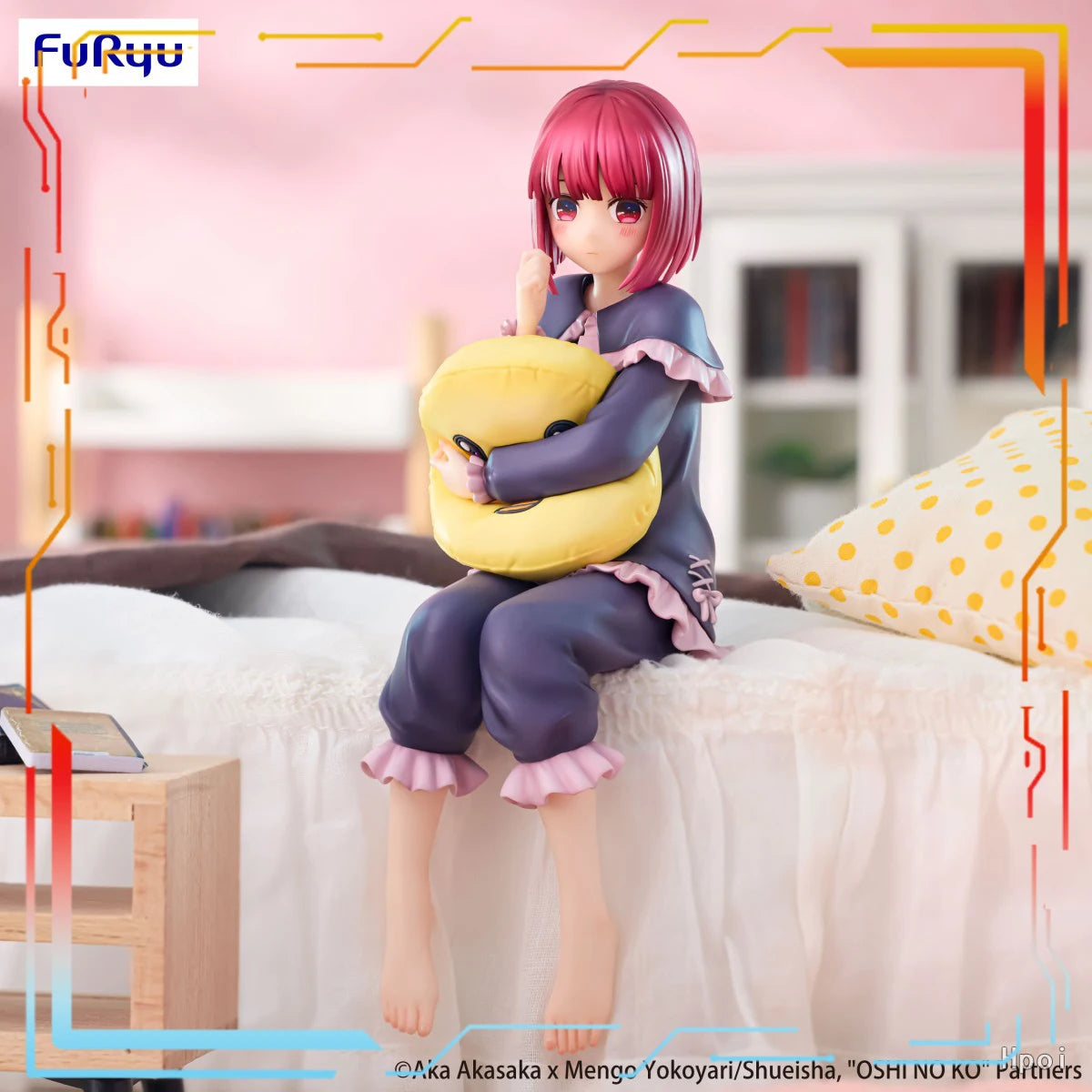FuRyu Oshi no Ko Kurokawa Akane Hoshino Ai Arima Kana Pre-Painted Noodle Stopper Figure Collectible Toy for Fans Official