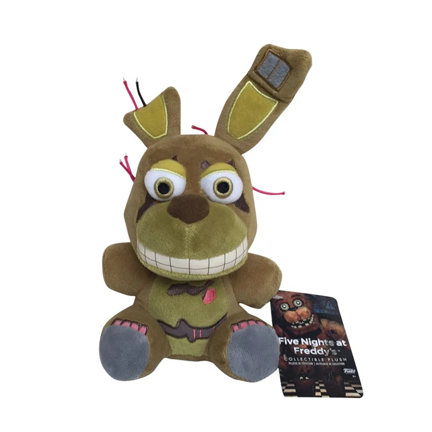 Five Night At Freddy Fnaf Cute Plush Toys Game Doll 18 CM Bonnie Bear Foxy Cartoon Stuffed Dolls Freddy Toys For Children Gif