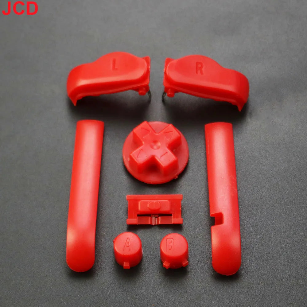 1 Set 17color AB Colorful L R Buttons Keypads For Gameboy Advance Buttons Frame For GBA D Pads Power ON OFF Buttons