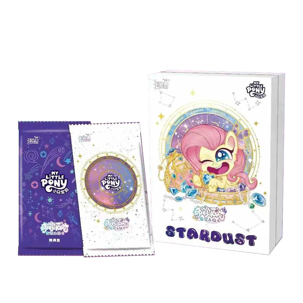 KAYOU Genuine My Little Pony Card 40th Anniversary Limited Friendship Eternal Card Rare SC SGR Cards Toy Gift Princess Card -