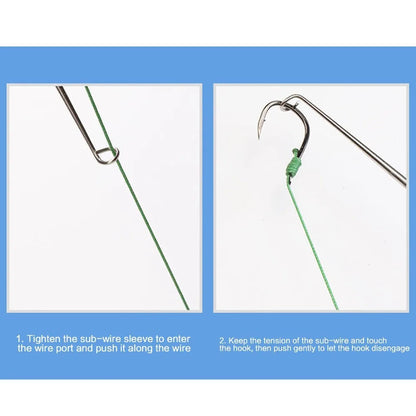 Fishing Hook Removal Tying Tools New 3 in 1 Security Extractor Tackle Disgorger Steel Fly Nail Knot Quick Knot Remover Tool