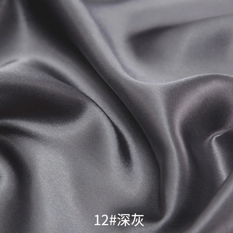 0.5m/1m/2m Satin Fabric Lining Soft and Shiny Silk-Like Material,for Clothing and Lining, Garments, DIY Craft, and Gift Wrapp