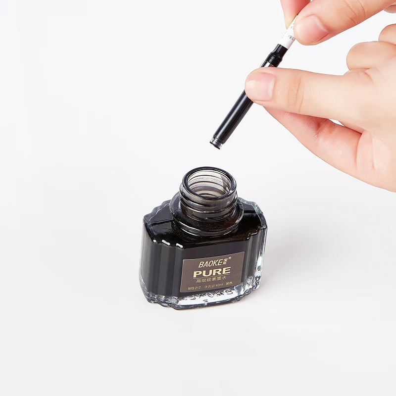 BAOKE 40ml Fountain Pen Ink Bottle Pigment Pure Pen Ink