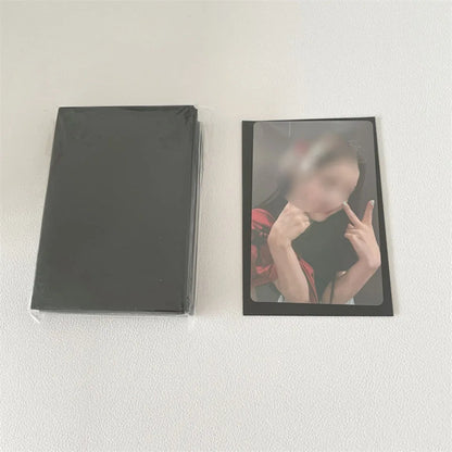 Sharkbang 50pcs/Lot Holo Card Sleeves 61x91mm 20C Macaron Color Kpop Holder For Postcards Films Game Cards Photocard Protecto