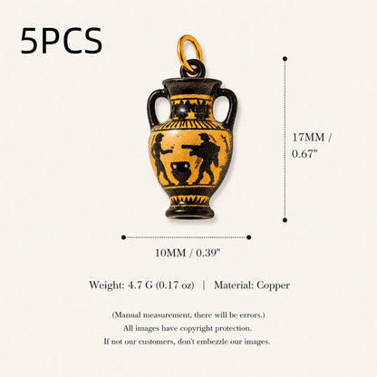 Mini World History Antique Figurine Charms Artifact Pendant, Vintage Ornaments For Necklace Bracelet Bag DIY Jewelry Making