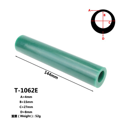 Ring Mold ten Sizes Jewelry Making Tool Carved Sculpture Wax Tube Flat Top Injection Matt Wax Ring Mandrel Carving Knife Spat