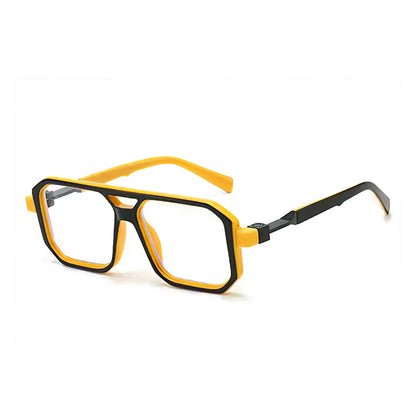 Light Frame Anti Blue Glasses Transparent Black Optical Glasse Women Men Square Eyewear Blocking eyeglasse Spectacle Eyeglass