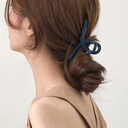 Barrettes Fashion Women Acrylic Hair Claws Clips Hair Accessories Hairpins Ladies Hairgrip Headwear Girls Ornaments Crab Band