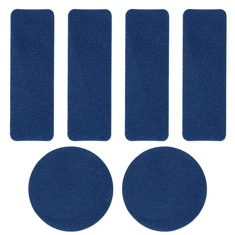 6pcs Sports Shoe Patches for Damaged Side Edges Inner Lining & Heel Wear - Shoe Repair Stickers for Extended Footwear Life - 