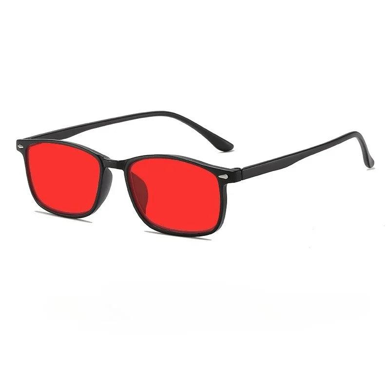 Blue Light Blocking Glasses for Watch Mobile Phones Play Computer Competitive Games Women's Style Orange or Red Lenses Goggle