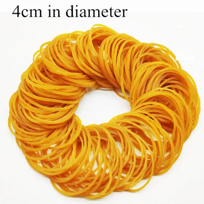 Elastic Rubber Bands Fasteners Elastic Bands Used for Office School Stationery Supplies Stretchable Sturdy Rubber Elastics Ba
