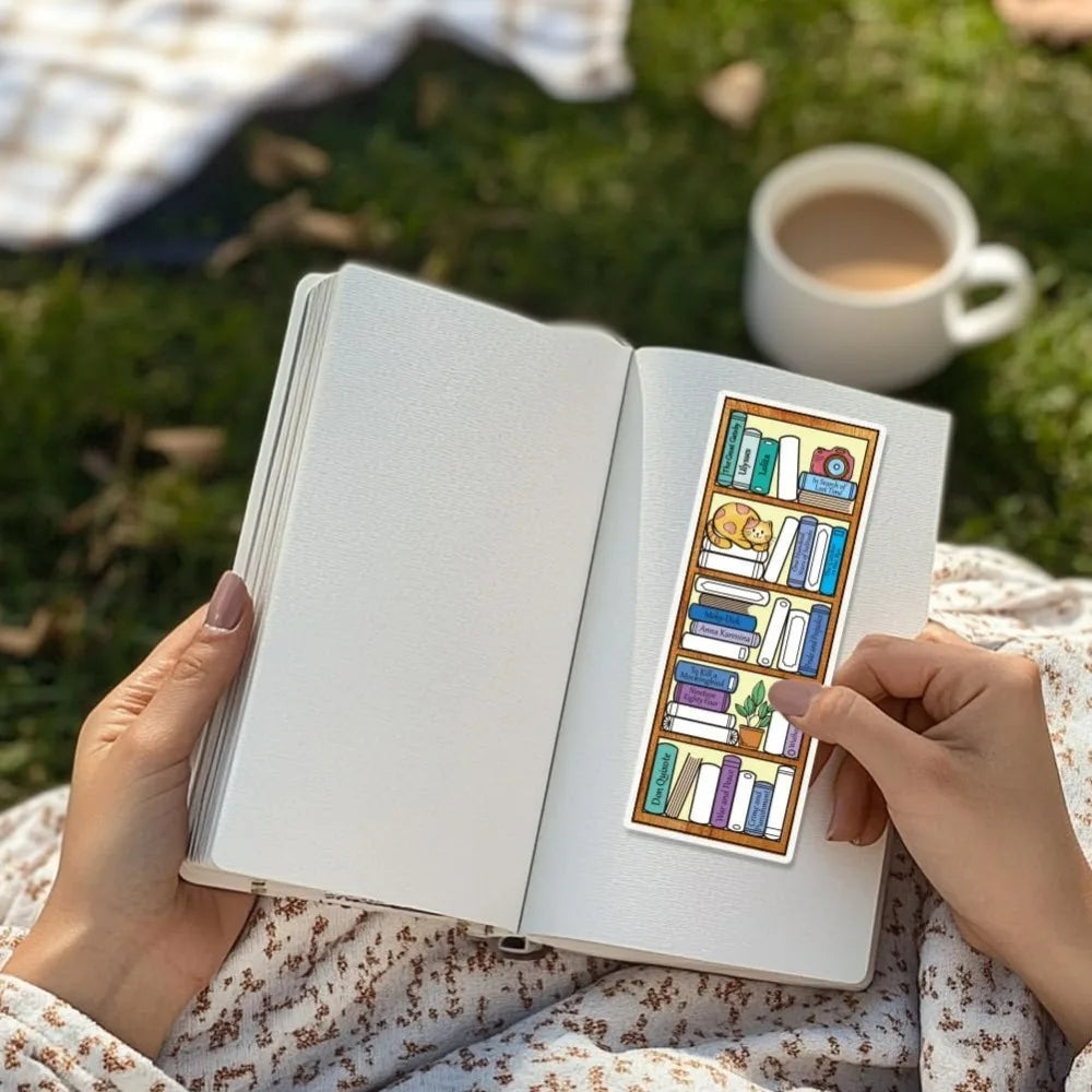 Bookcase Clear Stamps Reading Records Transparent Stamps Puppy Silicone Clear Stamp Seals for DIY Scrapbooking Photo Album