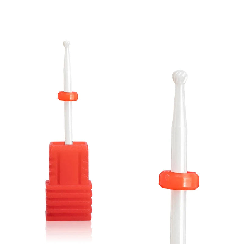 1pcs Ceramic Milling Cutter Nail Drill Bits Electric Manicure Drills Pedicure Mill Bits Machine Files Nail Art accessories To