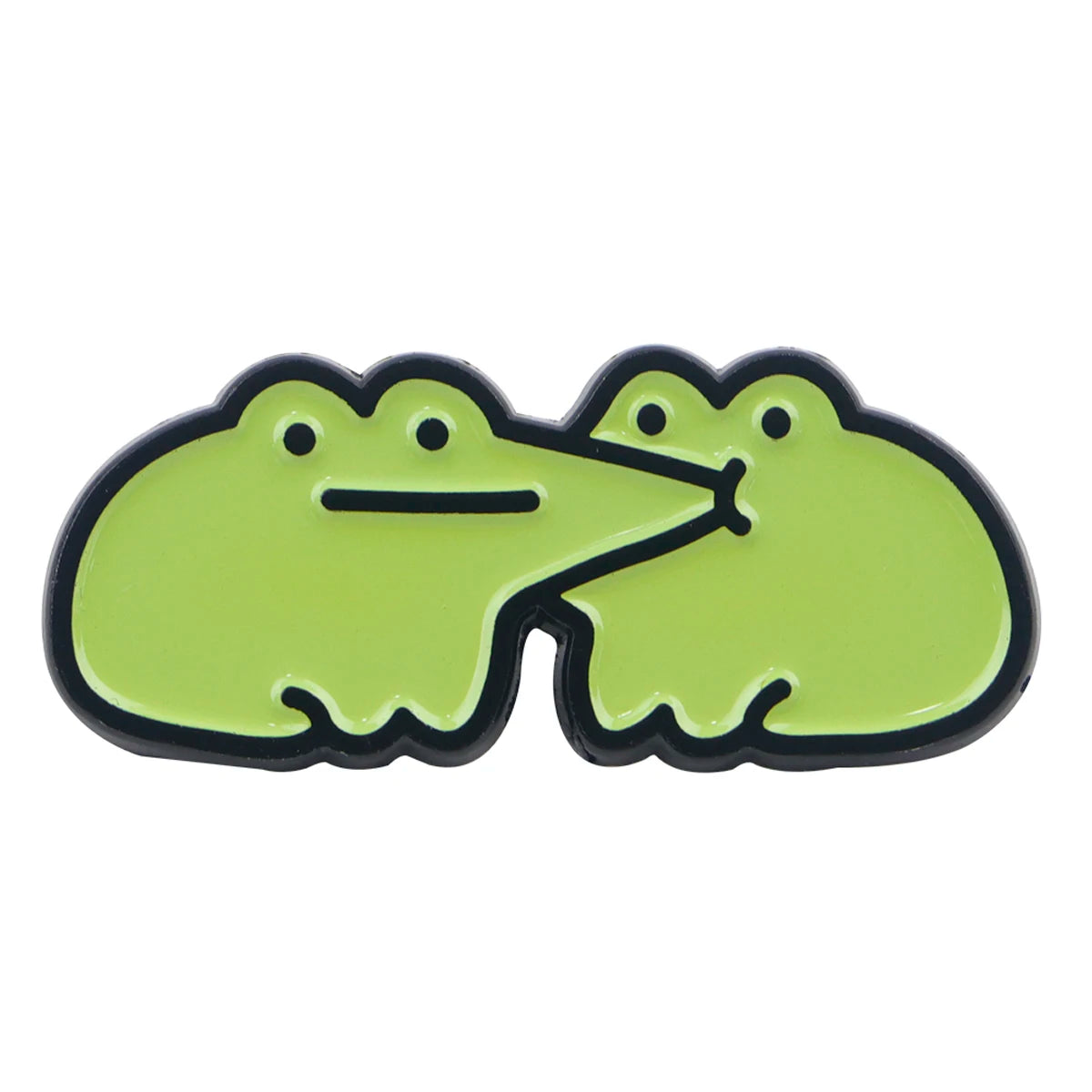 Cute Frogs Enamel Pin Cartoon Animals Pin Badge on Backpack Women's Brooch Lapel Pins Costume Accessories Fashion Jewelry Gif
