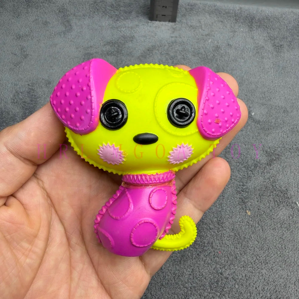 Original Lalaloopsy 8-10cm Little Sister and Pet Dolls PVC Holiday Gift Collection Pvc Toys - A29-1PC