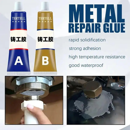 welding-grade casting adhesive-no power supply, machinable/grindable/paintable, used for metal and metal casting defects.