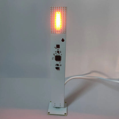 Creative Desktop Ornament, Electronic Candle Simulation, Flame Pixel Torch, E-sports Room Atmosphere, Home Decoration Art Gif