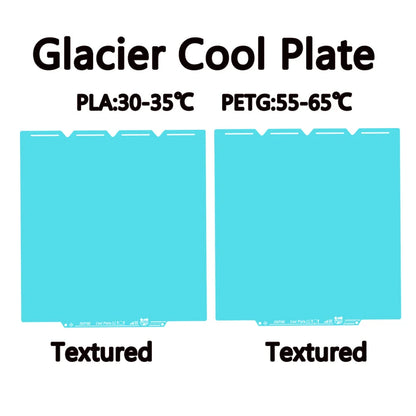 Cold Build Plate For Snapmaker U1 3D Printer 270x270MM Build Plate Double-Sided Low Temperature Print Removable Surface Platf