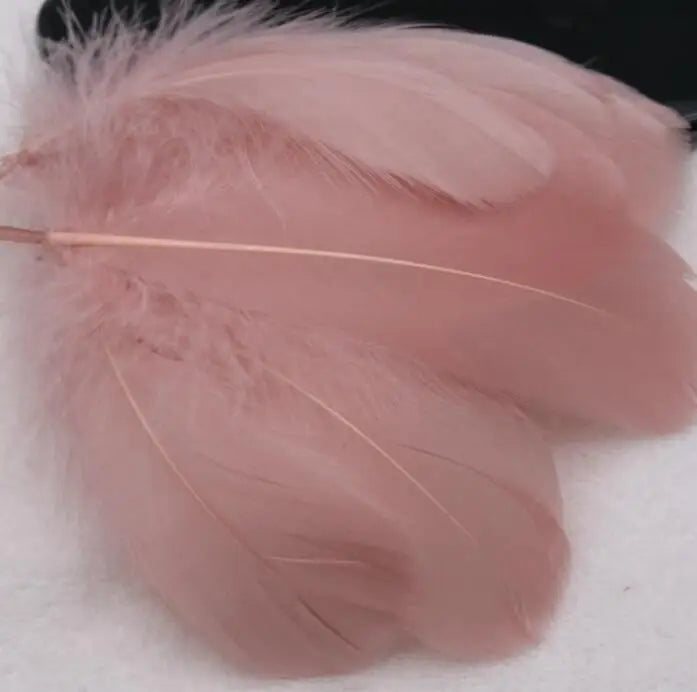 Natural Goose Feathers Plumes 4-15cm Colourful Swan Feather Plume for Home Decoration Craft DIY Party Jewelry Decoration 3Siz