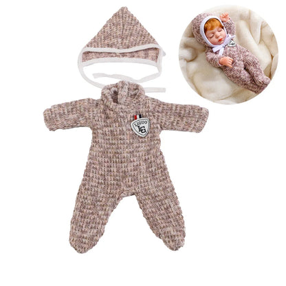 Baby clothes for doll fit 30 cm New Born Doll Accessories Fashion Sweater Dresses Coat Doll Clothes for Girls DIY Toys Gift -