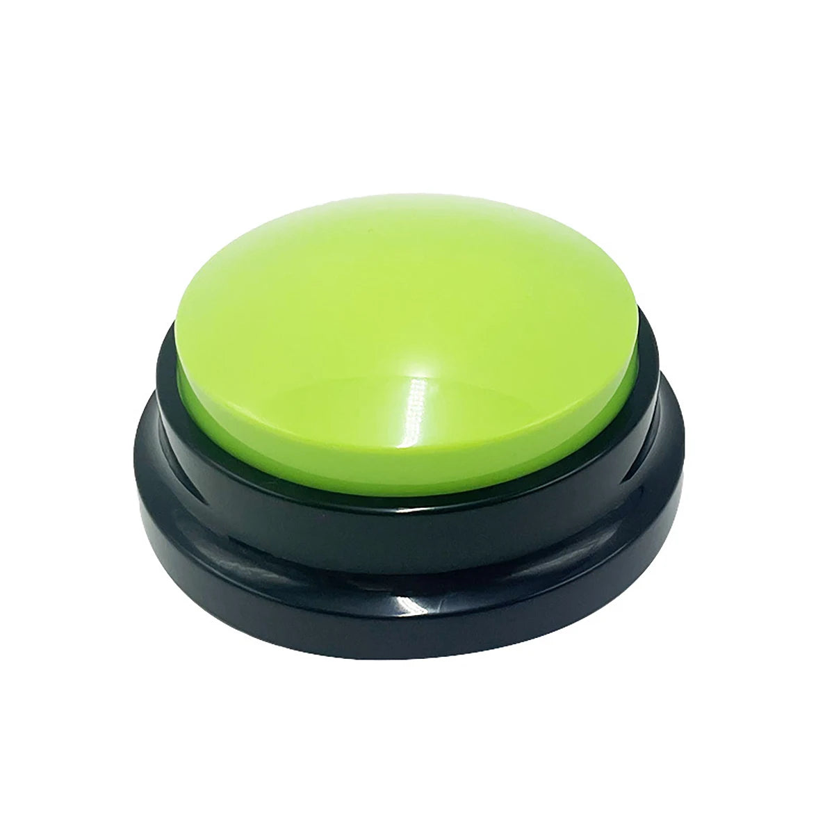 Dog Communication Buttons Voice Recording Button for Pet Training Buzzer Record Playback Funny Gift for Talking Pet - green