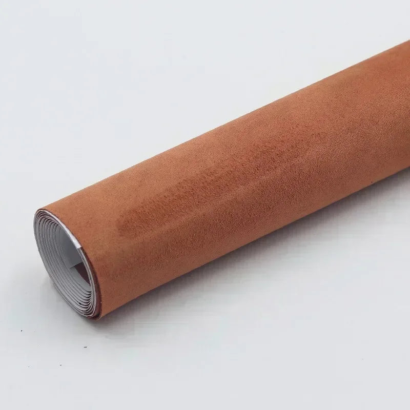 Self-Adhesive Suede Fabric Microfiber Luxurious Plush Car Interior Wrap Velvet Fabric for Jewelry Display Case Decor DIY Craf