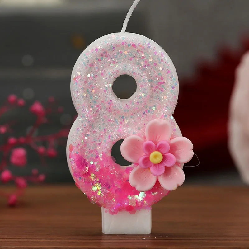 Creative digital candle birthday cake decoration daily necessities birthday candle