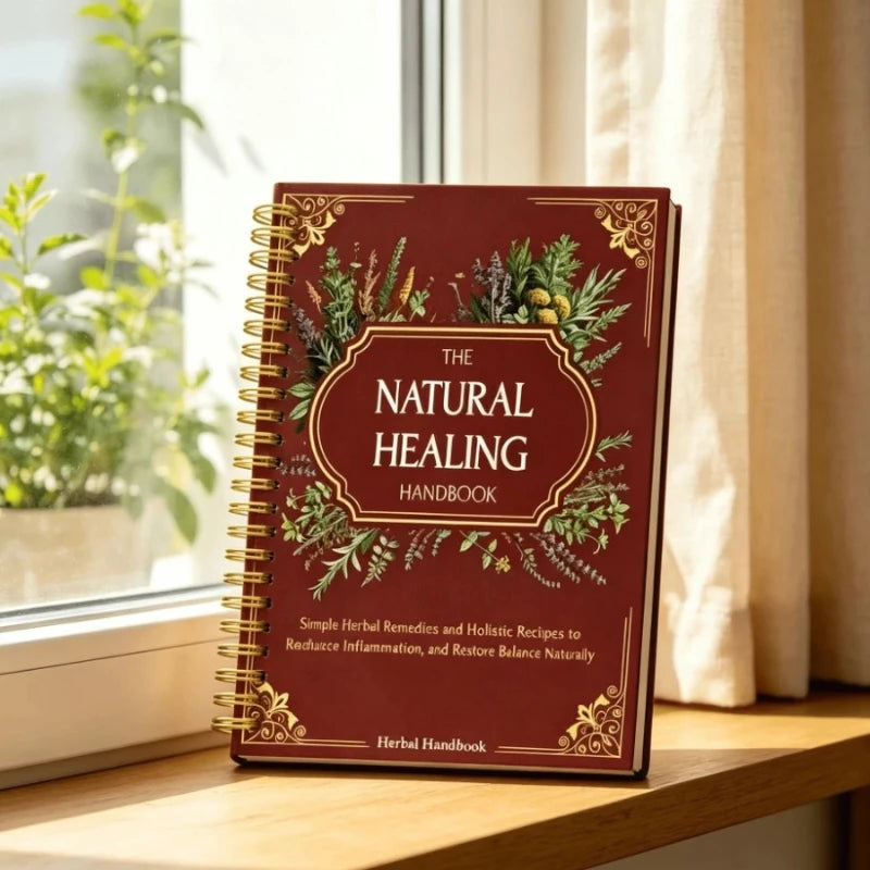 The Natural Healing Handbook English Wellness Lovers Spiral Book Holistic Herbal Wellness Guide