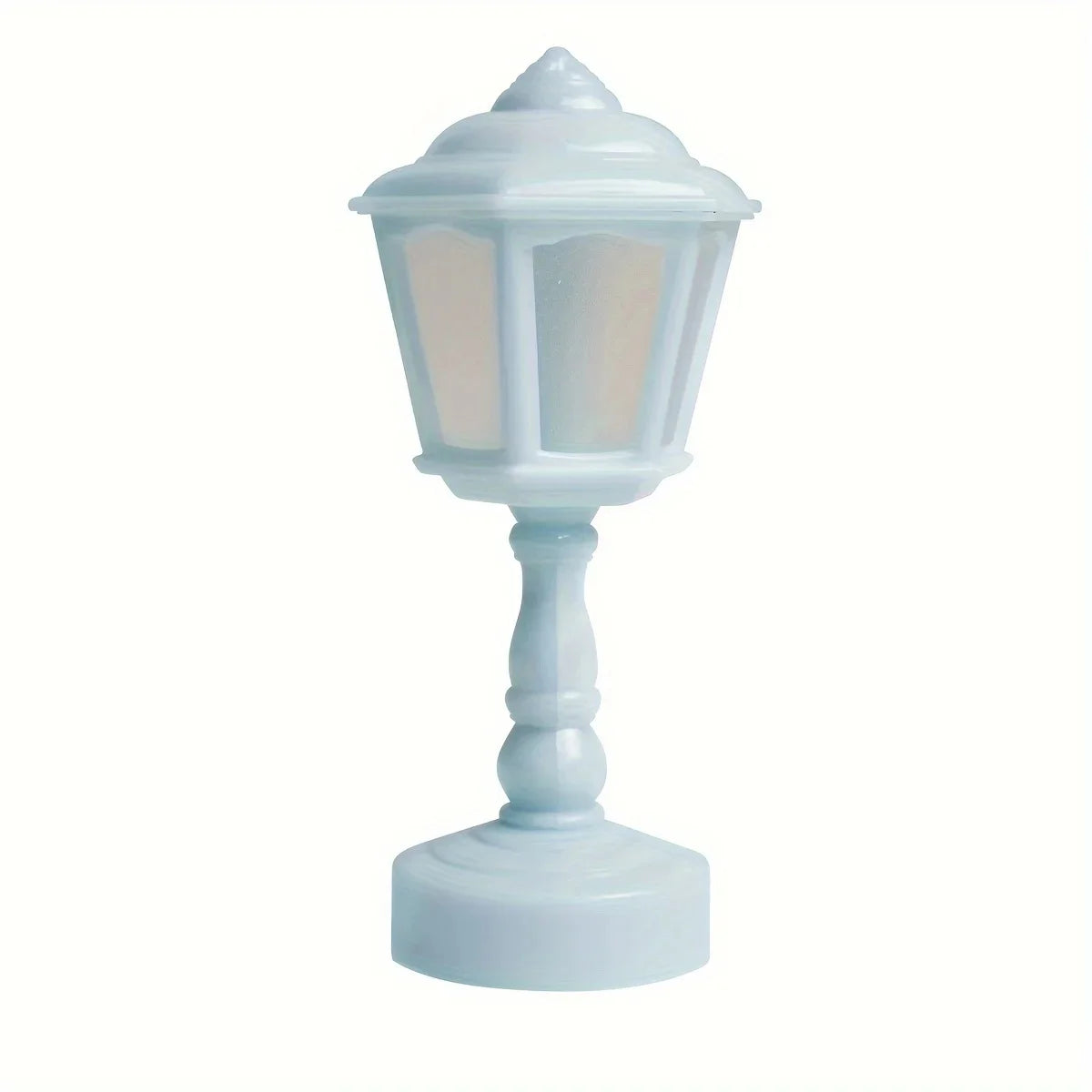 Geometric Flower Bud Button Battery LED Table Lamps Desk Night For Bedroom Dining Touch Night Light Simple Modern Decoration 