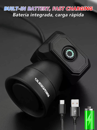 5 Modes Bicycle Horn Mountain Bike Mini Battery Waterproof Electronic Bike Bell Riding Equipment Children's Scooter Accessori