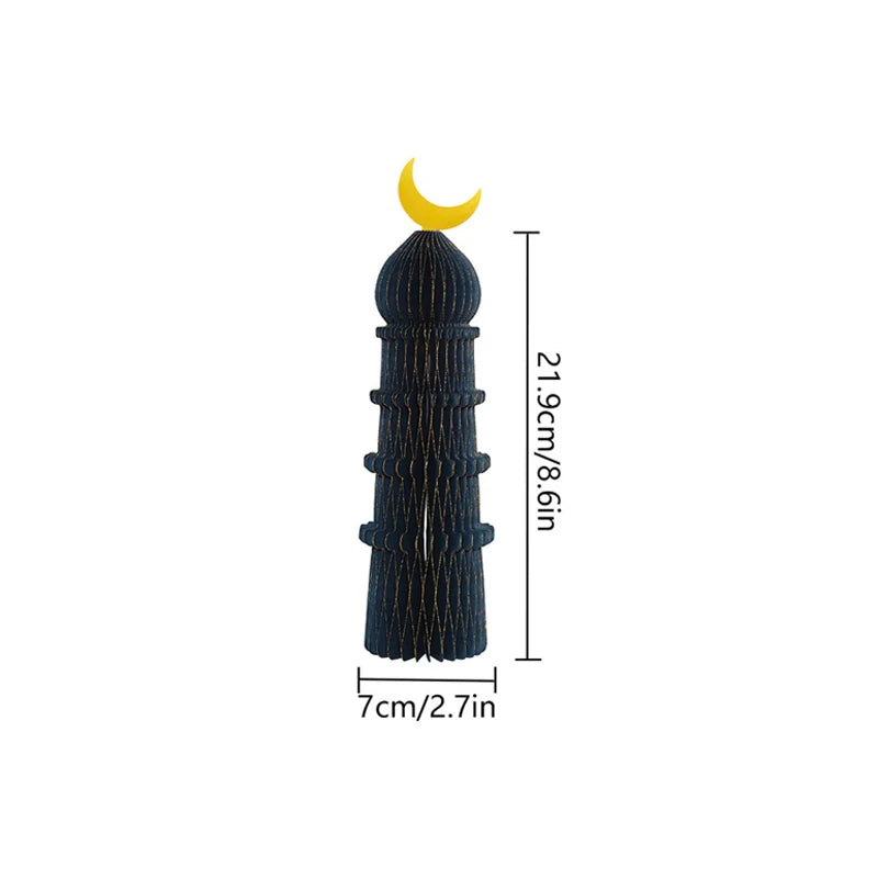 Ramadan decorations 2026 Honeycomb Ball Party Favors Gifts Ramadan Decoration 2026 Ramadan Festival Eid Bedroom Backdrop Deco