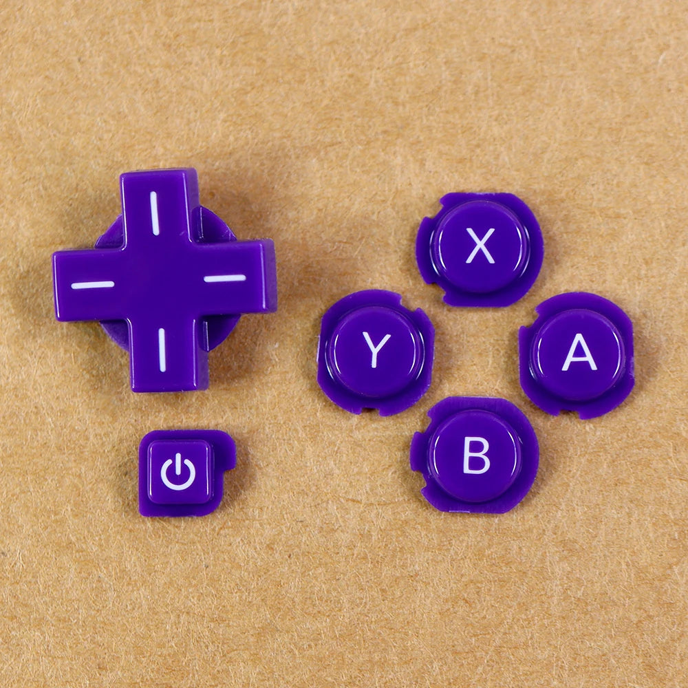 1Set Full Buttons For Nintend 3DS ABXY Button Cross D Pad Button Power On Off Buttons Kit For 3DS Game Console Replacement - 