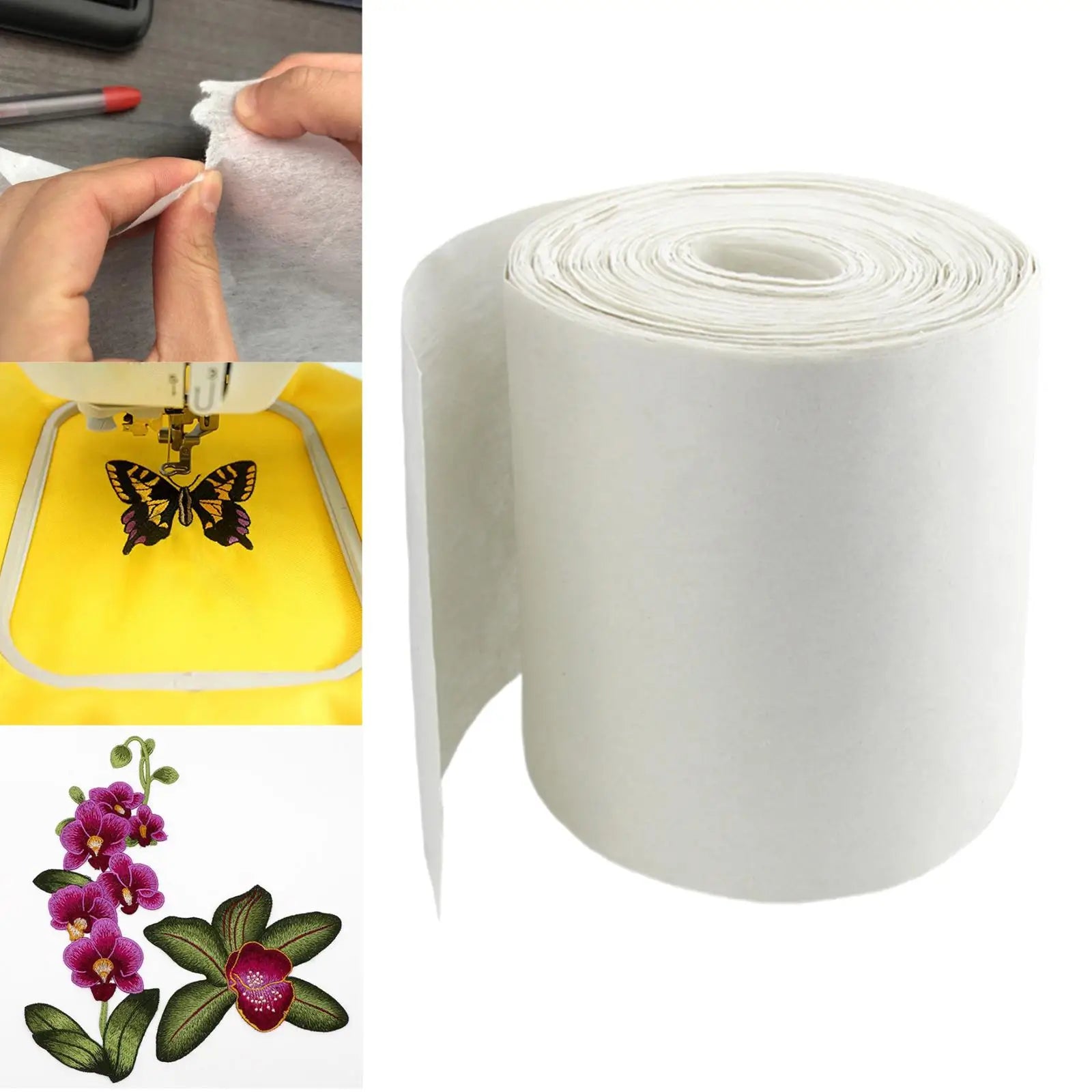 Crafting Embroidery Stabilizer Paper Quilting Craft Supplies Tear Away Machine Embroidery Stabilizer for Hand Sewing Tools