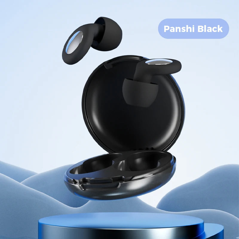 Silicone Earplugs for Sleep Noise Cancel Noise Reduction-Soundproof Reduce Disturbances -Quality loop Earplugs - black