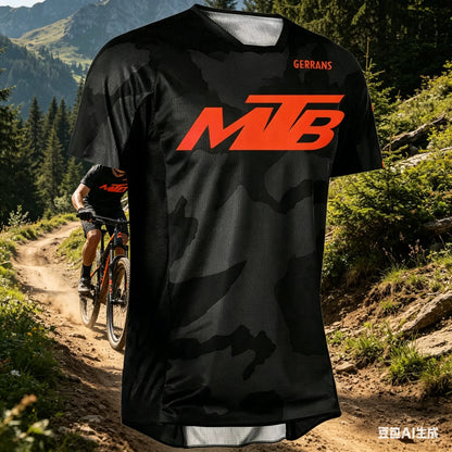 MOUNTAIN BIKE JERSEYS MOUNTAIN BIKE SHIRT OFF-ROAD SHORT SLEEVE OUTDOOR SPORTS SHORT SLEEVE PARENT-CHILD DRESS